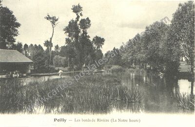 Carte postale ancienne Poilly — Poilly-lez-Gien (Loiret)