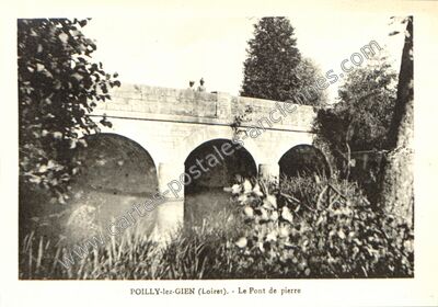 Carte postale ancienne Poilly — Poilly-lez-Gien (Loiret)