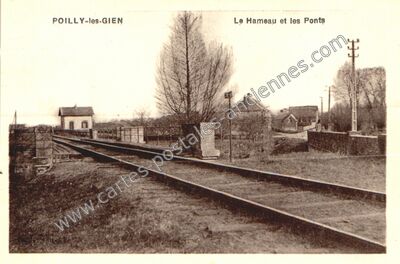 Carte postale ancienne Poilly — Poilly-lez-Gien (Loiret)