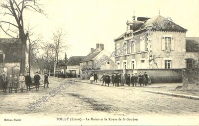 Carte postale ancienne Poilly — Poilly-lez-Gien (Loiret)