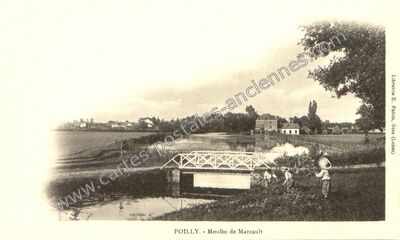 Carte postale ancienne Poilly — Poilly-lez-Gien (Loiret)