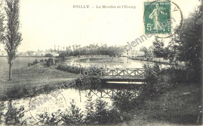 Carte postale ancienne Poilly — Poilly-lez-Gien (Loiret)