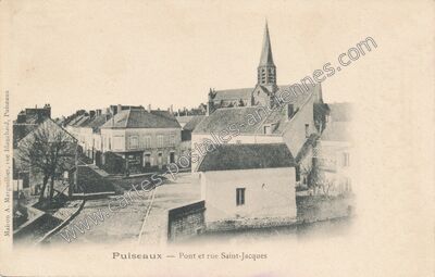 Carte postale ancienne Puiseaux — (Loiret)