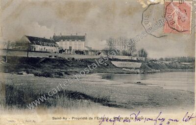 Carte postale ancienne Saint-Ay