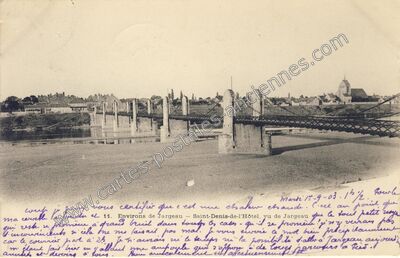 Carte postale ancienne St Denis de l'Hotel — Saint Denis de L (Loiret)