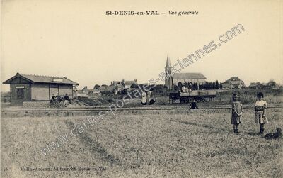 Carte postale ancienne Vue générale — Saint-Denis-en-Val (Loiret)
