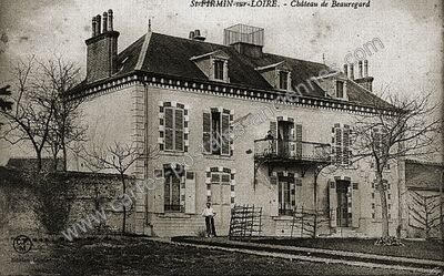 Carte postale ancienne Château de Beauregard — Saint-Firmin-sur-Loire (Loiret)
