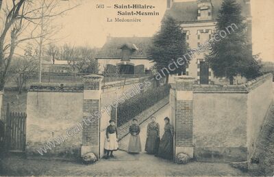 Carte postale ancienne La Medonnière — Saint-Hilaire-Saint-Mesmin (Loiret)