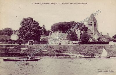 Carte postale ancienne Saint-Jean-de-Braye