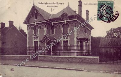 Carte postale ancienne Vomimbert La Samsonnie — Saint-Jean-de-Braye (Loiret)