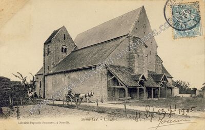 Carte postale ancienne St Lye — Saint-Lyé-la-Forêt (Loiret)