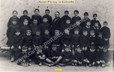 Carte postale ancienne St Peravy la Colombe — Saint-Péravy-la-Colombe (Loiret)