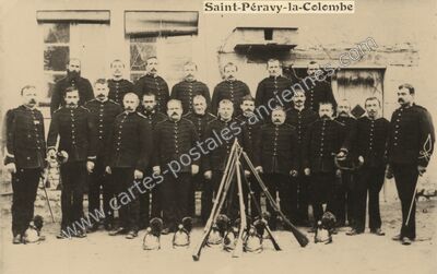 Carte postale ancienne St Peravy la Colombe — Saint-Péravy-la-Colombe (Loiret)