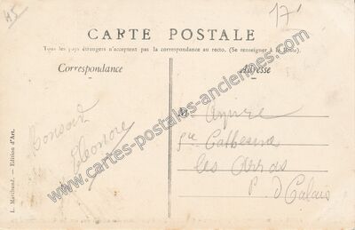 Carte postale ancienne Arriere L'Marchand — Sully-sur-Loire (Loiret)