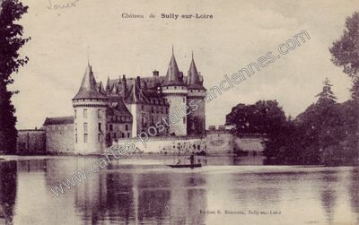 Carte postale ancienne Château de Sully-sur-Loire — Sully-sur-Loire (Loiret)