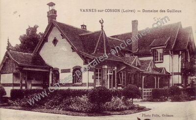 Carte postale ancienne Vannes-sur-Cosson