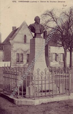 Carte postale ancienne Varennes-Changy