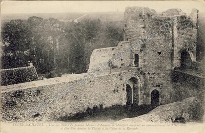 Carte postale ancienne Yevre le Chatel — Yèvre-la-Ville (Loiret)