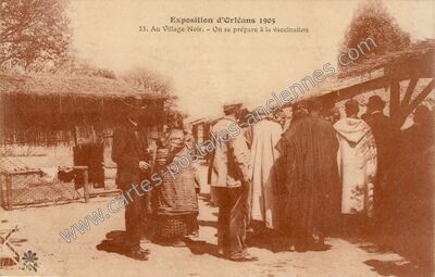 Carte postale ancienne Exposition de 1905 — Orléans (Loiret)