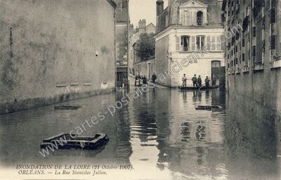 Carte postale ancienne Orleans 1907 — Orléans (Loiret)