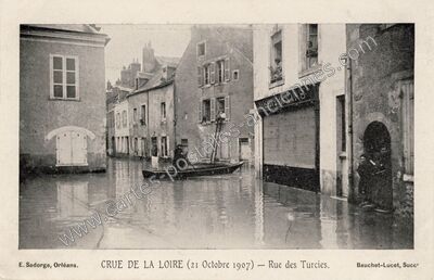 Carte postale ancienne Orleans 1907 — Orléans (Loiret)