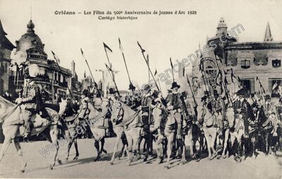 Carte postale ancienne Orleans 1929 — Orléans (Loiret)