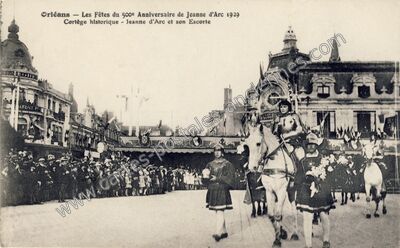 Carte postale ancienne Orleans 1929 — Orléans (Loiret)