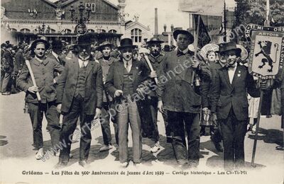 Carte postale ancienne Orleans 1929 — Orléans (Loiret)