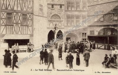 Carte postale ancienne Vieil Orleans — Orléans (Loiret)