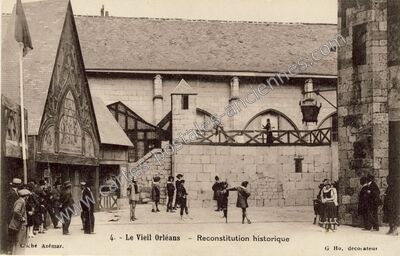Carte postale ancienne Vieil Orleans — Orléans (Loiret)