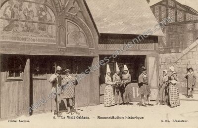 Carte postale ancienne Vieil Orleans — Orléans (Loiret)