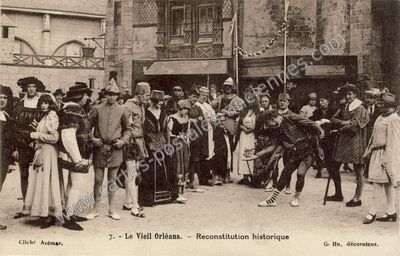 Carte postale ancienne Vieil Orleans — Orléans (Loiret)