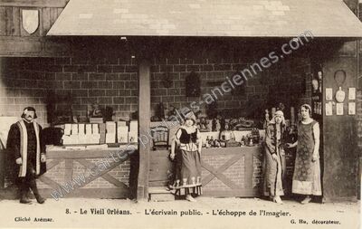 Carte postale ancienne Vieil Orleans — Orléans (Loiret)