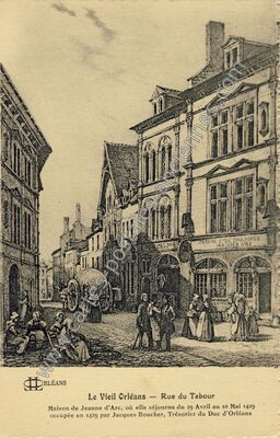 Carte postale ancienne Vieil Orleans — Orléans (Loiret)