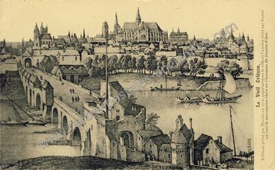 Carte postale ancienne Vieil Orleans — Orléans (Loiret)