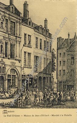Carte postale ancienne Vieil Orleans — Orléans (Loiret)