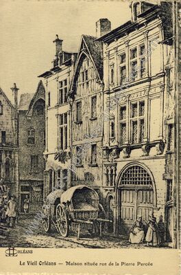 Carte postale ancienne Vieil Orleans — Orléans (Loiret)