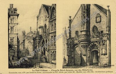 Carte postale ancienne Vieil Orleans — Orléans (Loiret)