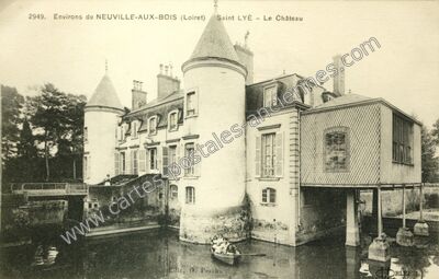 Carte postale ancienne St Lye — Saint-Lyé-la-Forêt (Loiret)
