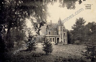 Carte postale ancienne L'Etang — Saran (Loiret)