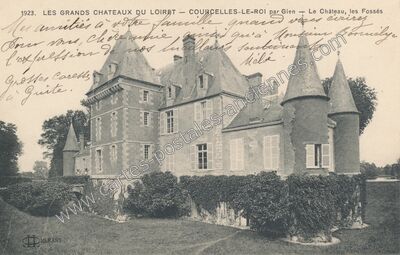 Carte postale ancienne Courcelles le Roi — Courcelles (Loiret)