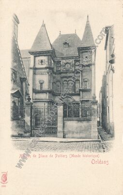 Carte postale ancienne Maison de Diane de Poitiers (Musée historique) — Orléans (Loiret)