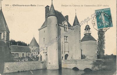 Carte postale ancienne Chateau de Chamerolles — Chilleurs-aux-Bois (Loiret)