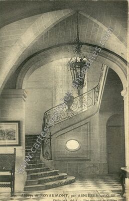 Carte postale ancienne Royaumont — Asnières-sur-Oise (Val-d'Oise)