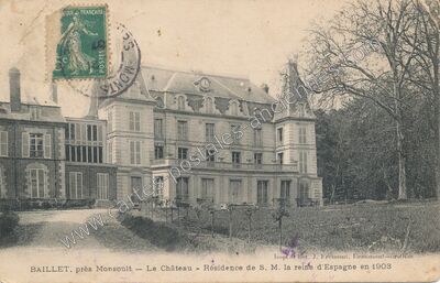 Carte postale ancienne Baillet — Baillet-en-France (Val-d'Oise)