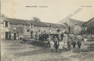 Carte postale ancienne Ferme Duru — Marly-la-Ville (Val-d'Oise)