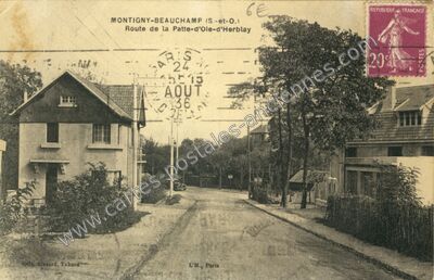 Carte postale ancienne Montigny Beauchamp — Montigny-lès-Cormeilles (Val-d'Oise)