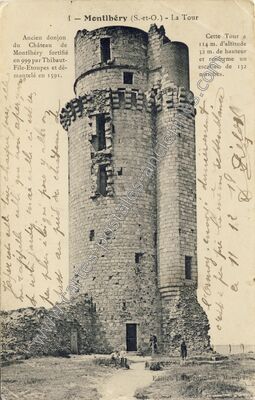 Carte postale ancienne Montlhery — Montlhéry (Essonne)