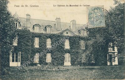 Carte postale ancienne Le Château du Marechal de Catinat — Saint-Gratien (Val-d'Oise)