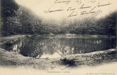 Carte postale ancienne St Leu Taverny — Saint-Leu-la-Forêt (Val-d'Oise)